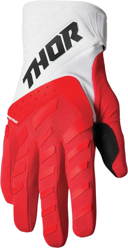Spectrum Handskar Röd/Vit Small bild 1 PMMEDIA:32e9543969b3eaa4