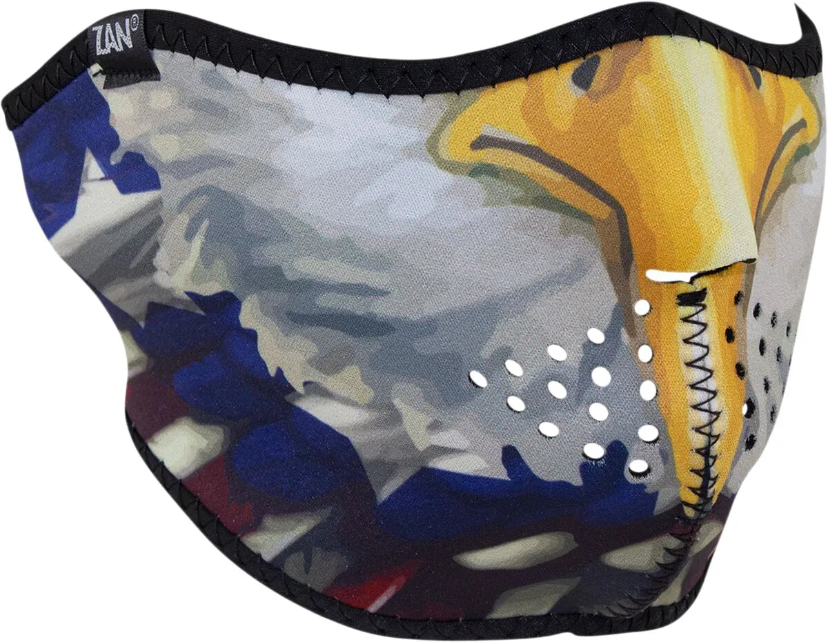 ZAN HEADGEAR Neopren Halvmask USA Eagle bild 1 PMMEDIA:07598b1403cded18