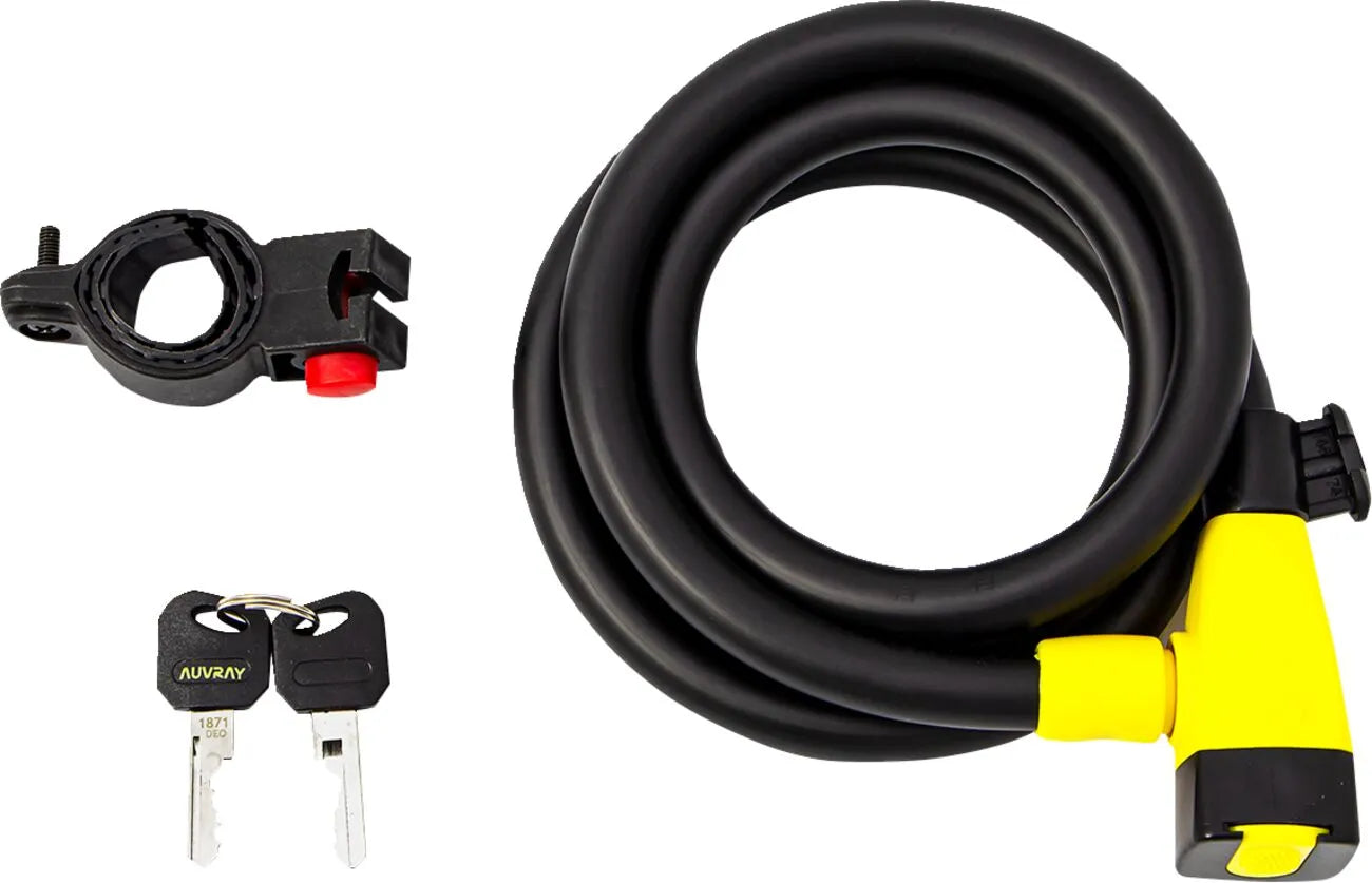 AUVRAY Spiral Lock Spirale City Kabellås 180 cm bild 1 PMMEDIA:c2197b258cdcb672