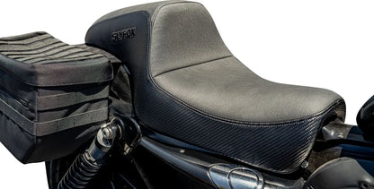 Slyfox The Drifter Seat Sadlar Harley Sportster bild 5 PMMEDIA:d5c72082914fcd0f