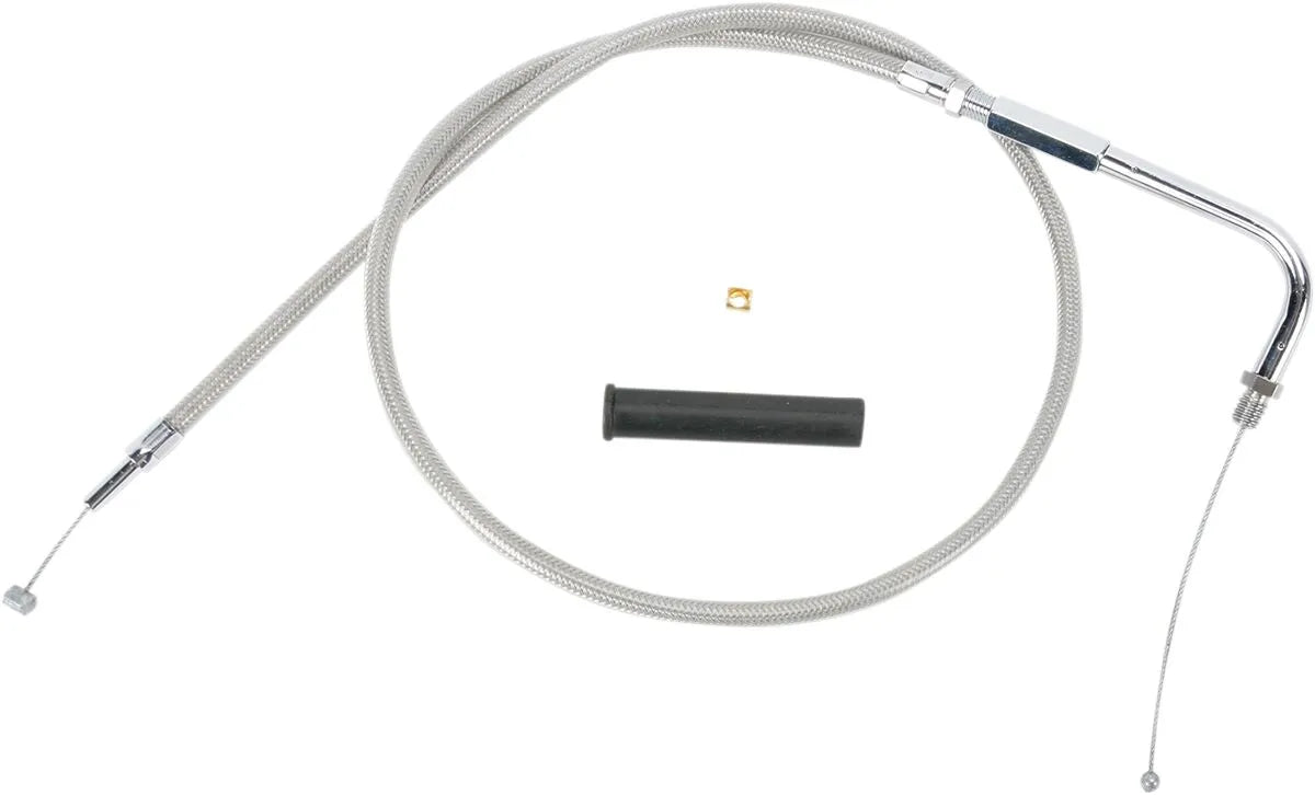 Drag Specialties Stainless Braided Throttle Cable Gasvajrar bild 9 PMMEDIA:506591b9651d1b2f