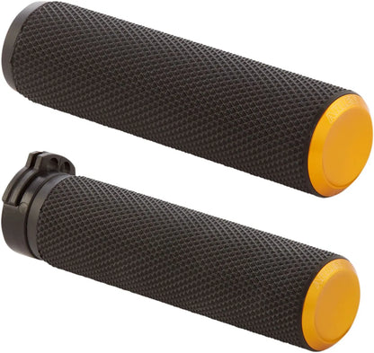 Arlen Ness Knurled Grips Handtag bild 5 PMMEDIA:f21ae664a634d5fd