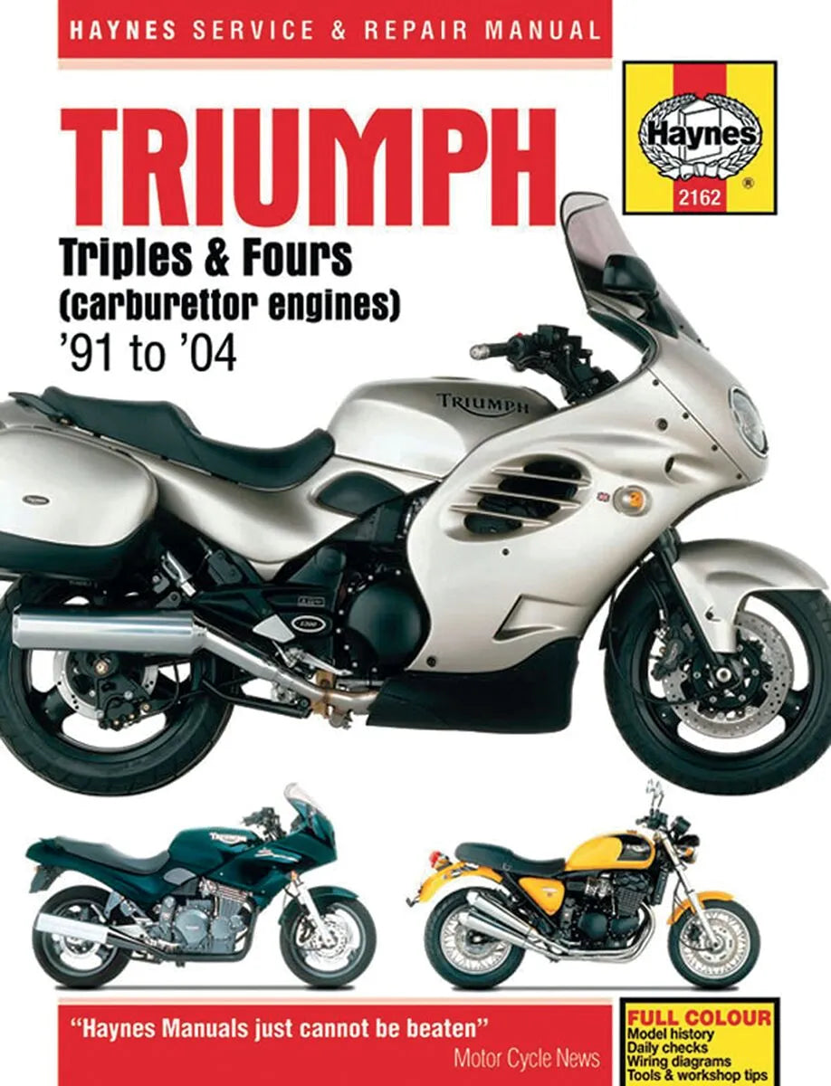 HAYNES Verkstadshandbok Motorcykel Triumph 750/1200 bild 1 PMMEDIA:a1e03e0f9ba4604e