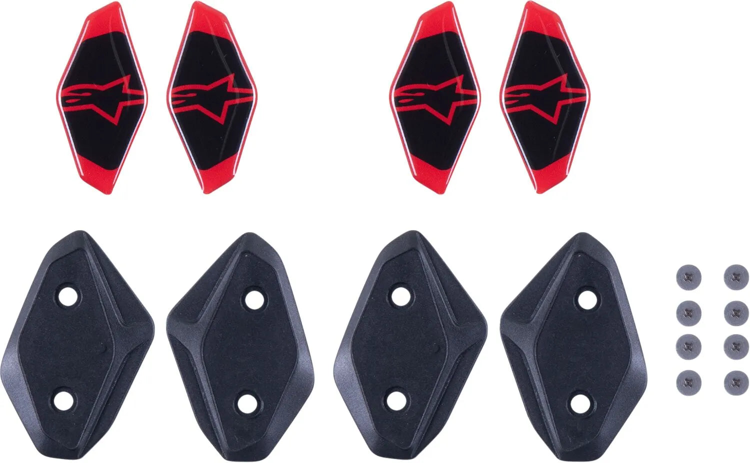 ALPINESTARS RK-10 Hinge Cover & Sticker Set bild 1 PMMEDIA:a91d6f96a80bc3b6