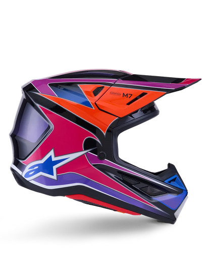 Alpinestars(Mx) S-M7 Fuse Offroadhjälm integral vuxen bild 6 PMMEDIA:d90c8e3cc289255c
