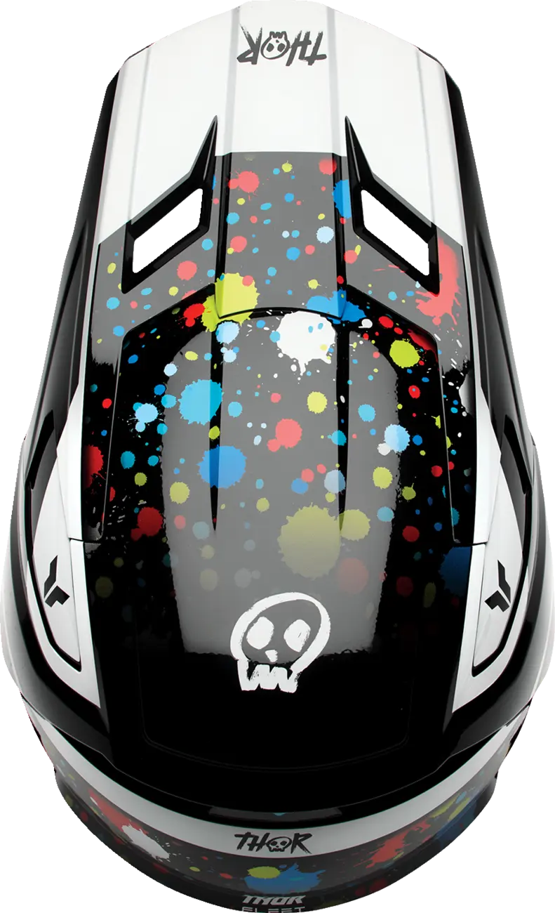 Thor Youth Fleet Splat Offroadhjälm integral barn bild 2 PMMEDIA:a2e3cb685db17dc7