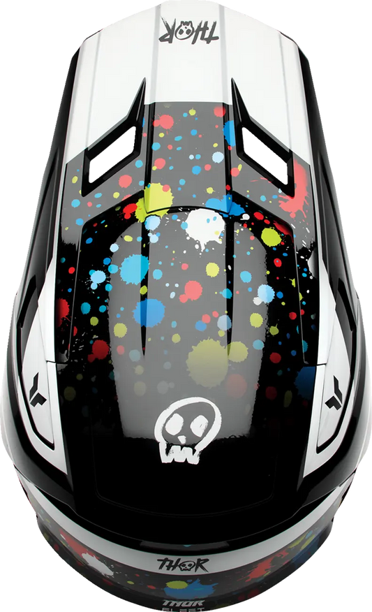 Thor Youth Fleet Splat Offroadhjälm integral barn bild 2 PMMEDIA:a2e3cb685db17dc7