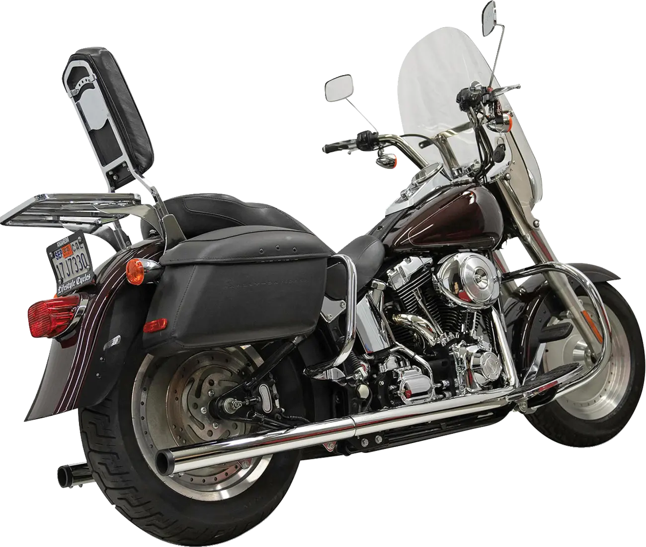 BASSANI XHAUST 2-into-2 True Dual Drag Pipe Avgassystem krom bild 1 PMMEDIA:059131a1c249c2e3