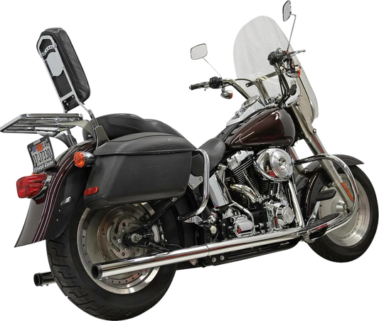BASSANI XHAUST 2-into-2 True Dual Drag Pipe Avgassystem krom bild 1 PMMEDIA:059131a1c249c2e3