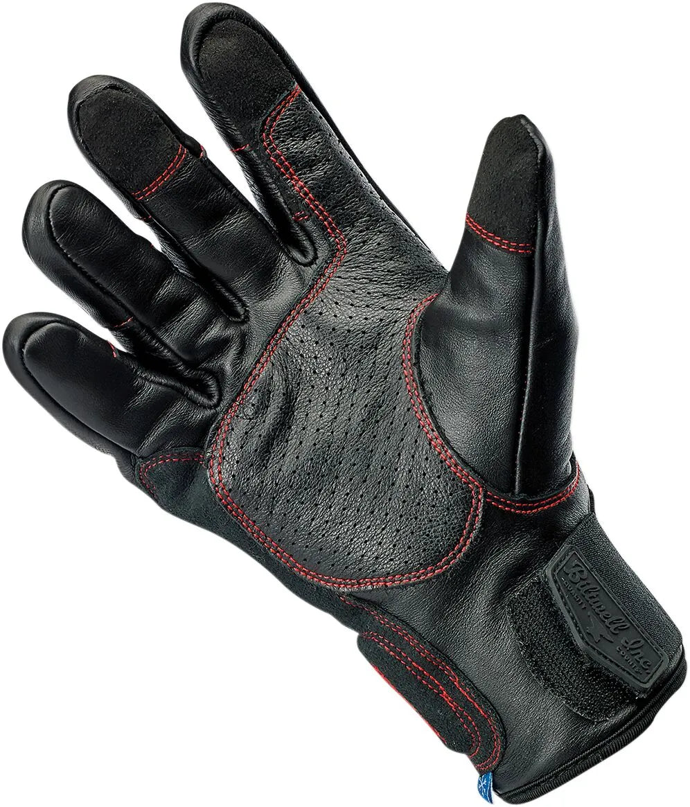 BILTWELL Belden Handskar Redline XS bild 2 PMMEDIA:d0950e352e5d3247