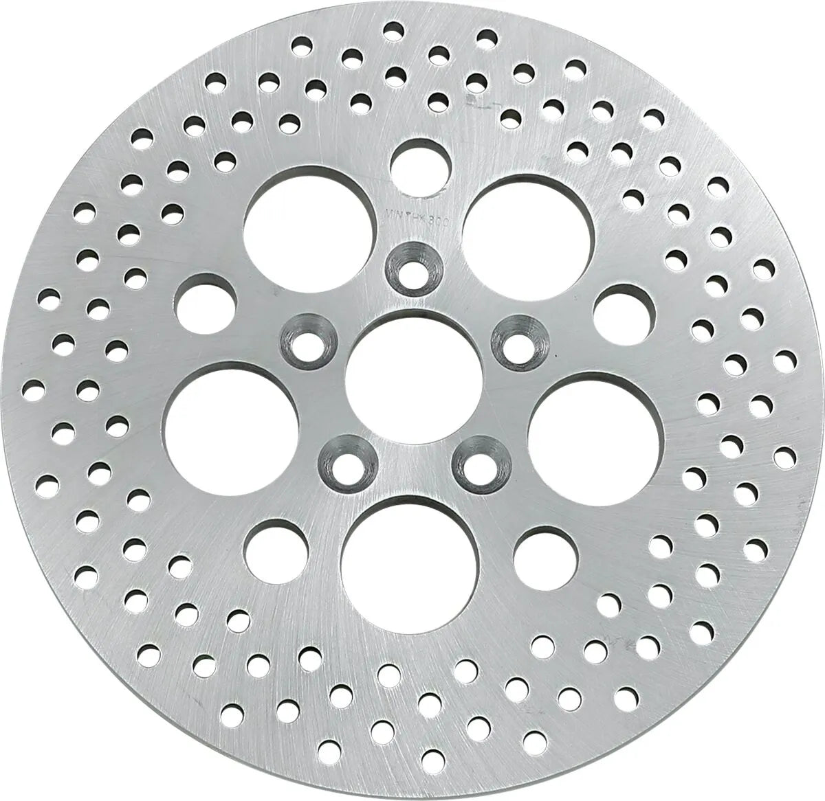 Drag Specialties Polished Stainless Steel Drilled Brake Rotor Bromsskivor street bild 4 PMMEDIA:d418f71dcf5544d5