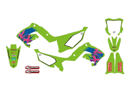 BLACKBIRD RACING Graphic Kit Retro med Sadelöverdrag bild 2 PMMEDIA:d47c61540a1d040a
