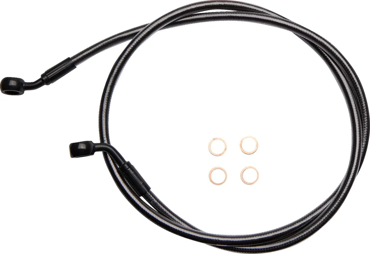 Magnum Shielding E-Z Align Braided Single Disc Front Brake Line Bromsslangar rostfritt stål bild 6 PMMEDIA:c645e4c5ece3baee