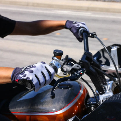 Thrashin Supply Co Stealth Leather Palm Flame Street sport handskar herr bild 4 PMMEDIA:83e38be9ad7a7c18