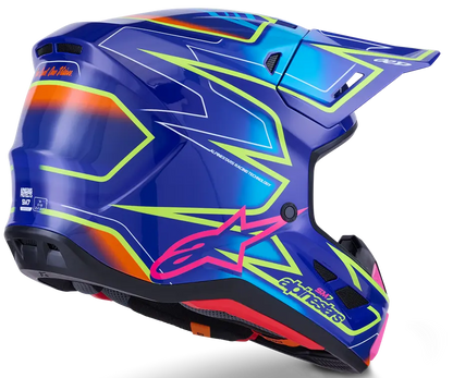 Alpinestars(Mx) S-M7 Cast Offroadhjälm integral vuxen bild 5 PMMEDIA:2c6a24d83aebff0b