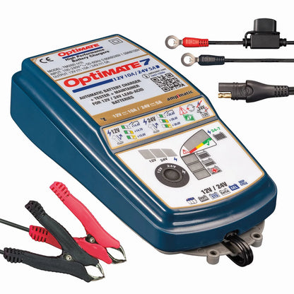TECMATE OptiMate 7 12V/24V Batteriladdare bild 6 PMMEDIA:ccbfca313450528b