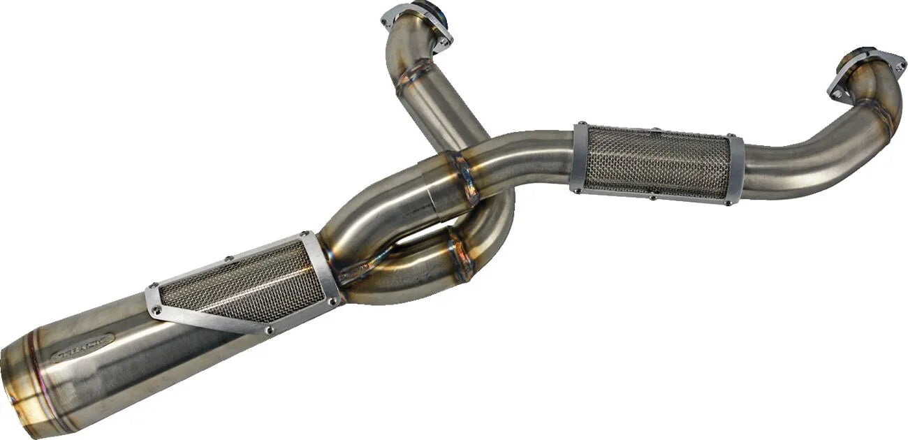 Trask 2-into-1 Big Sexy Exhaust System Kompletta avgassystem Harley bild 4 PMMEDIA:83d531607545f7e5