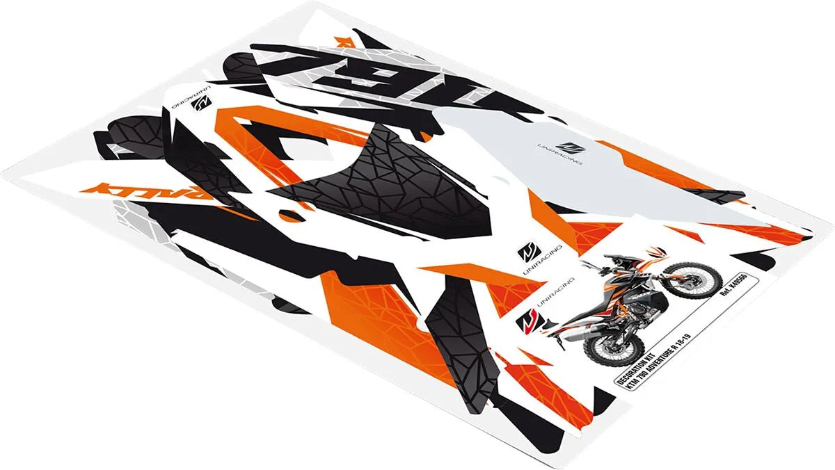 UNIRACING Dekalkit för KTM 790 ADV bild 1 PMMEDIA:3ecfbe08172bf32a