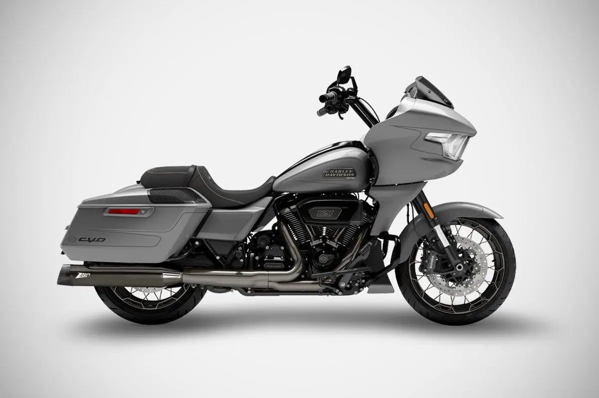 ZARD 4,5 tum Slip-Ons Avgassystem för Harley Touring E5 bild 5 PMMEDIA:44fa2a439ed582de