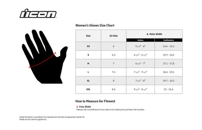 Icon Women's Hooligan™ CE Street sport handskar dam bild 3 PMMEDIA:402b6a02c895a015