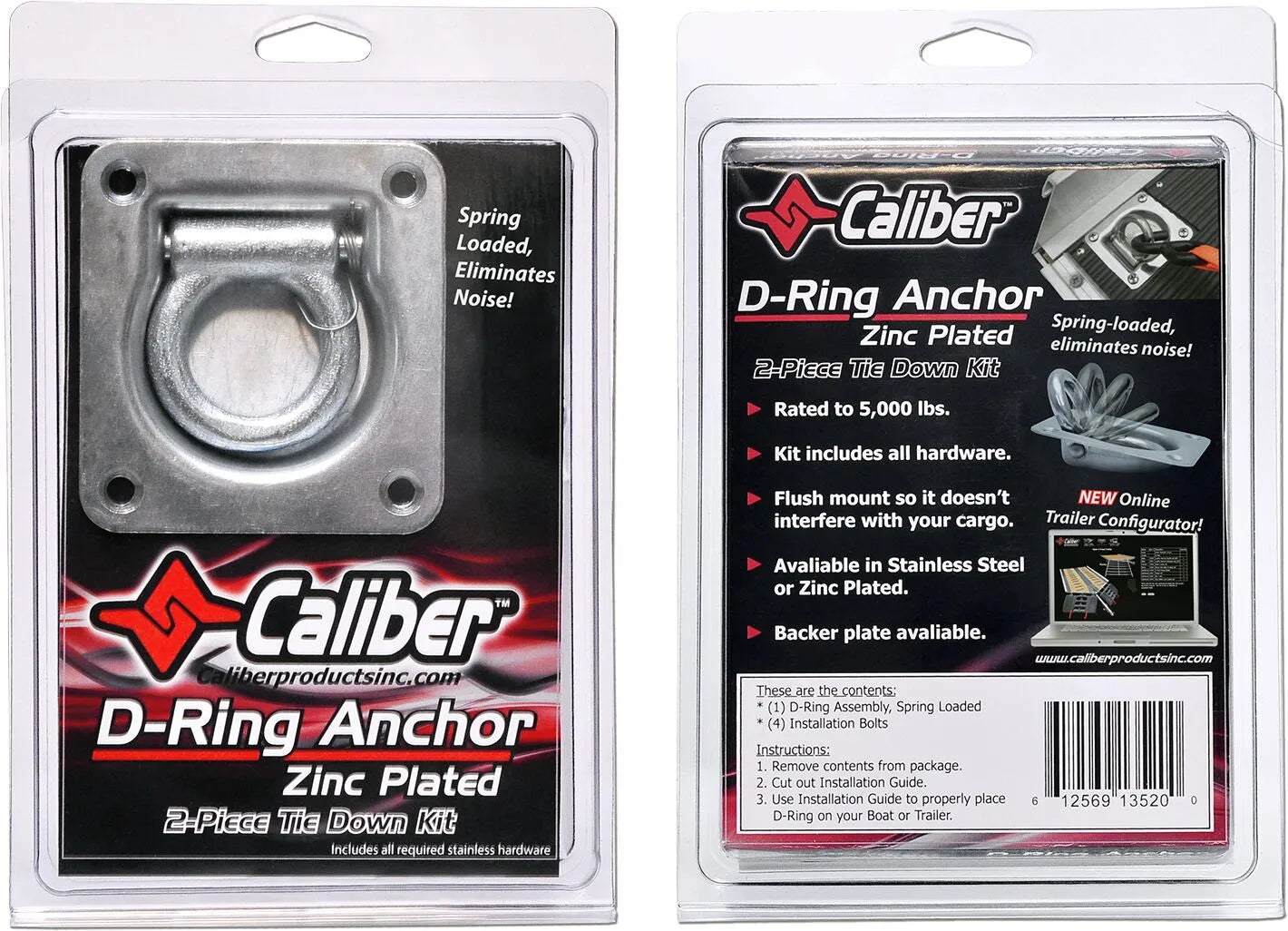 CALIBER D-Ring fästkit i förzinkat stål bild 2 PMMEDIA:6df0b0a9a69b034a