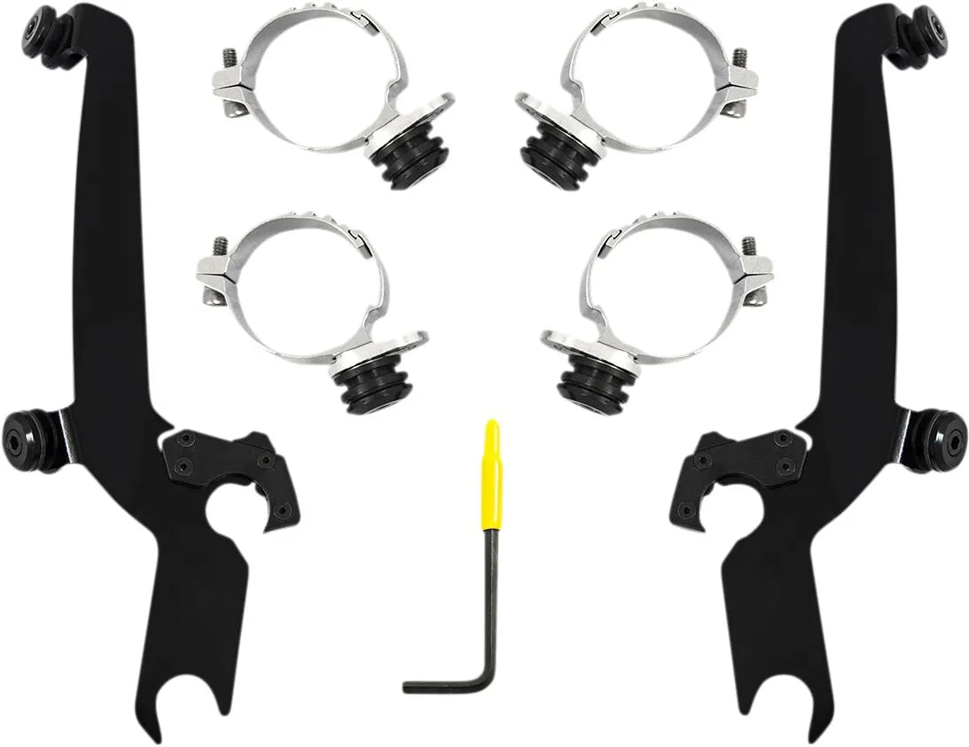 Memphis Shades Hd Sportshield Trigger-Lock Complete Mount Kit Fästdelar & kit för vindrutor bild 7 PMMEDIA:acffedcf31b93569