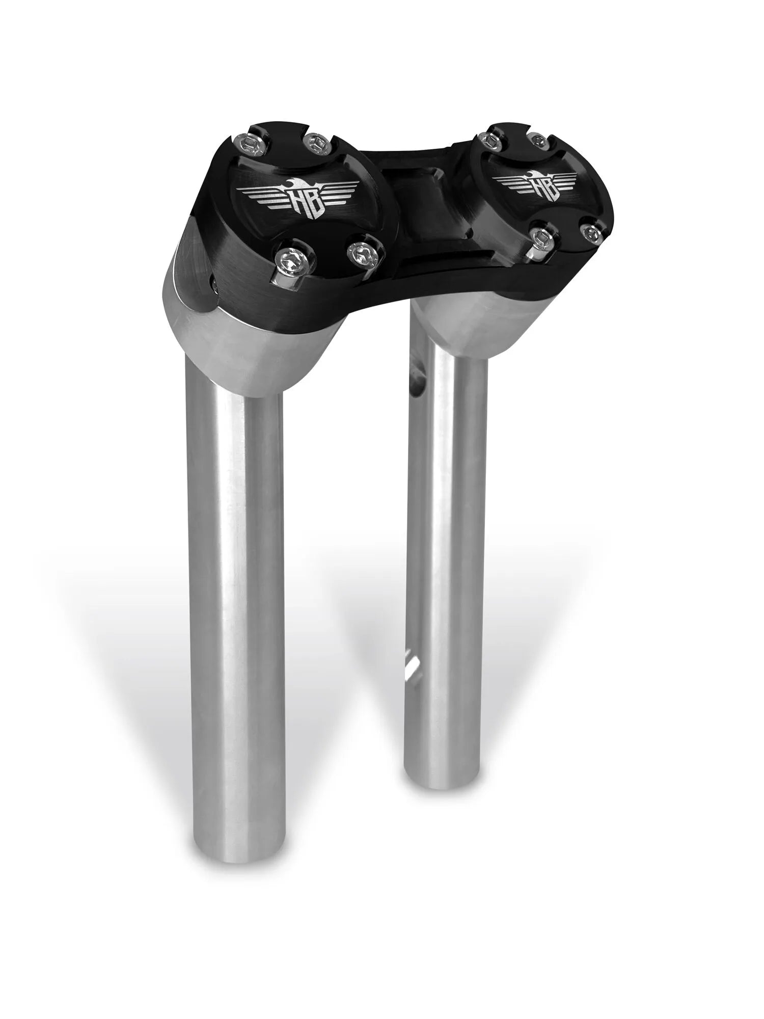 HEINZ BIKES Clubstyle Pullback Riser 8" Silver/Svart bild 1 PMMEDIA:9663a3fa6f38a0a5