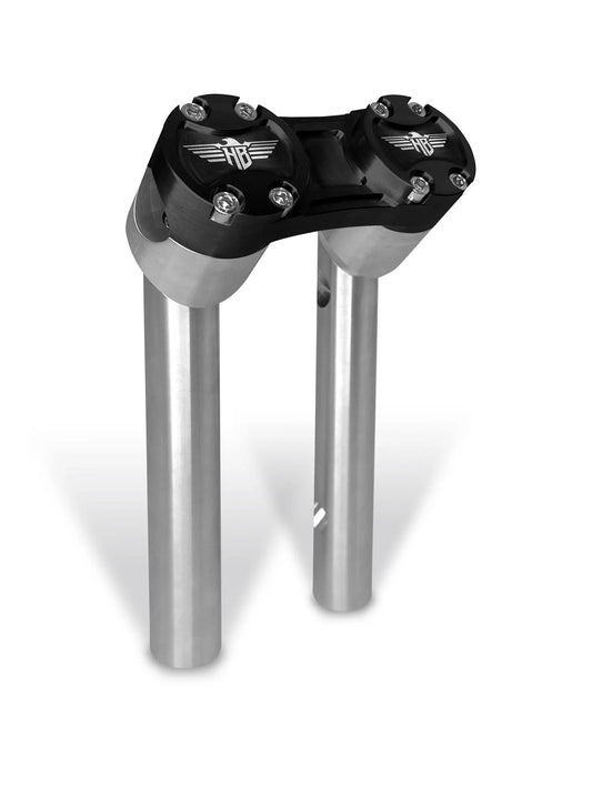 HEINZ BIKES Clubstyle Pullback Riser 8" Silver/Svart bild 1 PMMEDIA:9663a3fa6f38a0a5