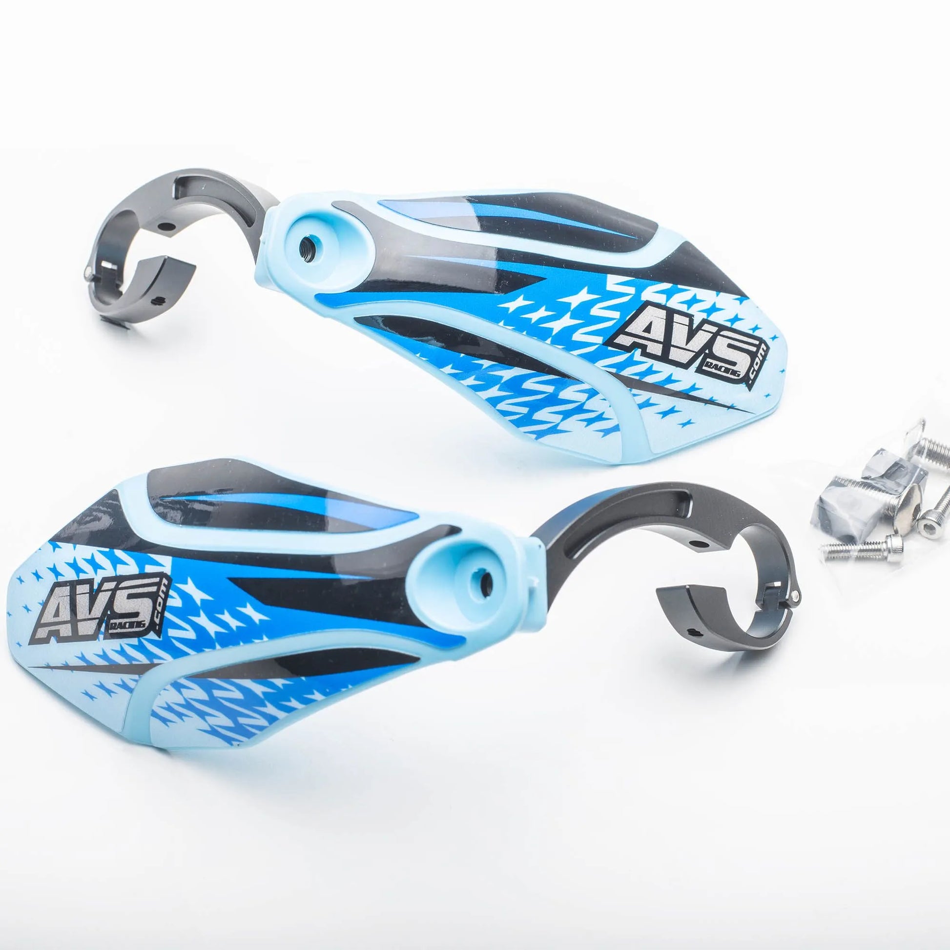 AVS RACING Handguards Kit med aluminiumfästen bild 1 PMMEDIA:8194af4d3a0979ef
