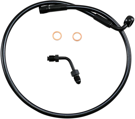 Magnum Shielding XR Upper Brake Line with Adapter Bromsslangar rostfritt stål bild 2 PMMEDIA:bd55db7a7a04f2dd