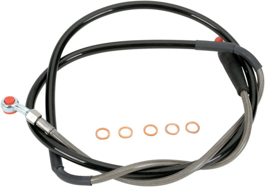 MOOSE OFFROAD HARD-PARTS Rostfri Flätad Bromsslang Fram YZ/WR bild 1 PMMEDIA:fad04b20ba1dcdb9