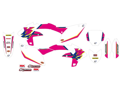 BLACKBIRD RACING Graphic Kit Retro med Sätesöverdrag bild 1 PMMEDIA:728b39556469c788