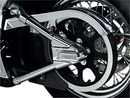 KURYAKYN Swingarm Cover/Phantom Cover Kit Chrome bild 3 PMMEDIA:c9762a8f5c6c7984