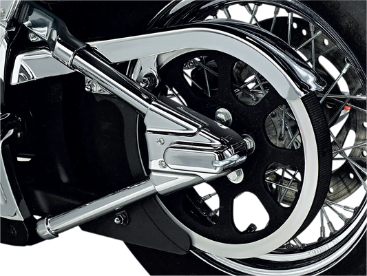 KURYAKYN Swingarm Cover/Phantom Cover Kit Chrome bild 3 PMMEDIA:c9762a8f5c6c7984