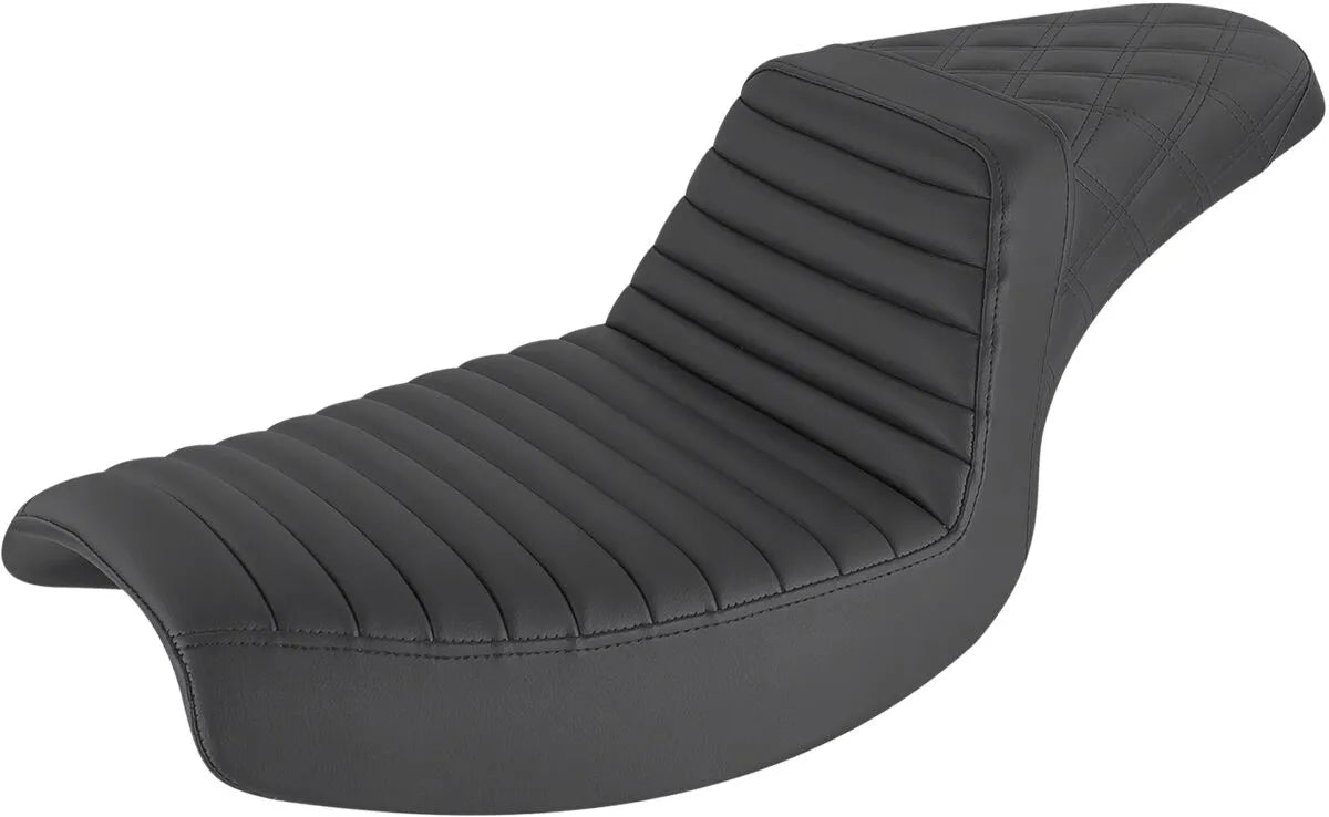 Saddlemen Step-Up Seat Sadlar Harley FX/FL bild 1 PMMEDIA:cd16be769f2720b5