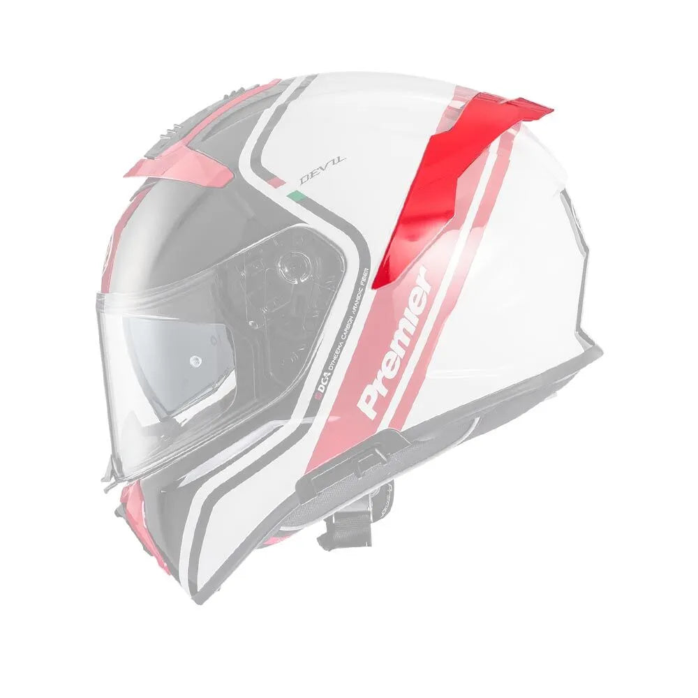 Premier Helmets Devil Helmet Spoiler Yttre hjälmdelar bild 5 PMMEDIA:89cb4db88230d3c8