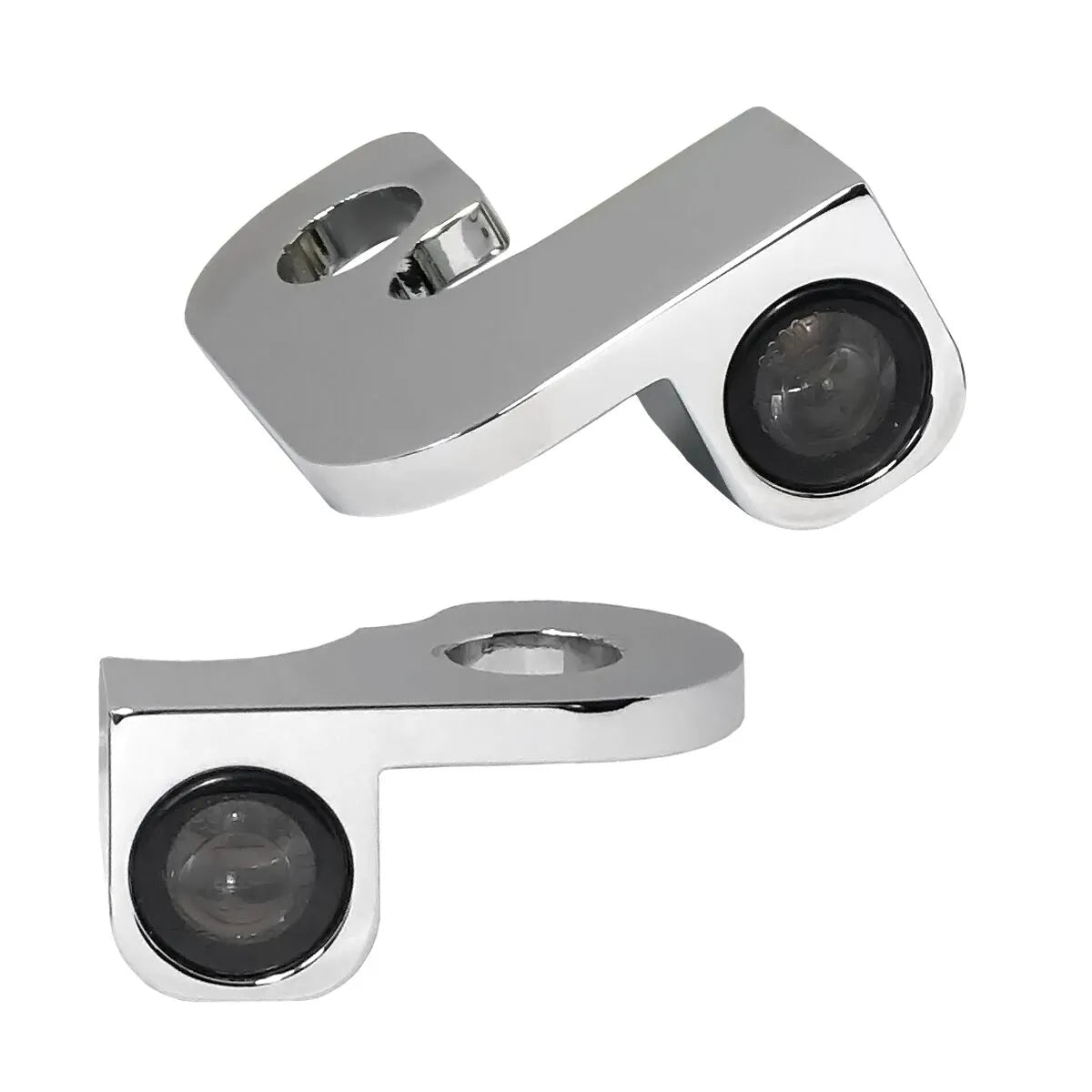 HEINZ BIKES NANO Series Blinkers för FLH 90-08 Chrome DRL bild 3 PMMEDIA:1281fd58982cc56f
