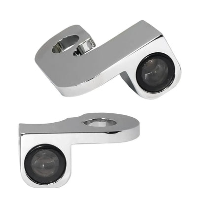 HEINZ BIKES NANO Series Blinkers för FLH 90-08 Chrome DRL bild 3 PMMEDIA:1281fd58982cc56f