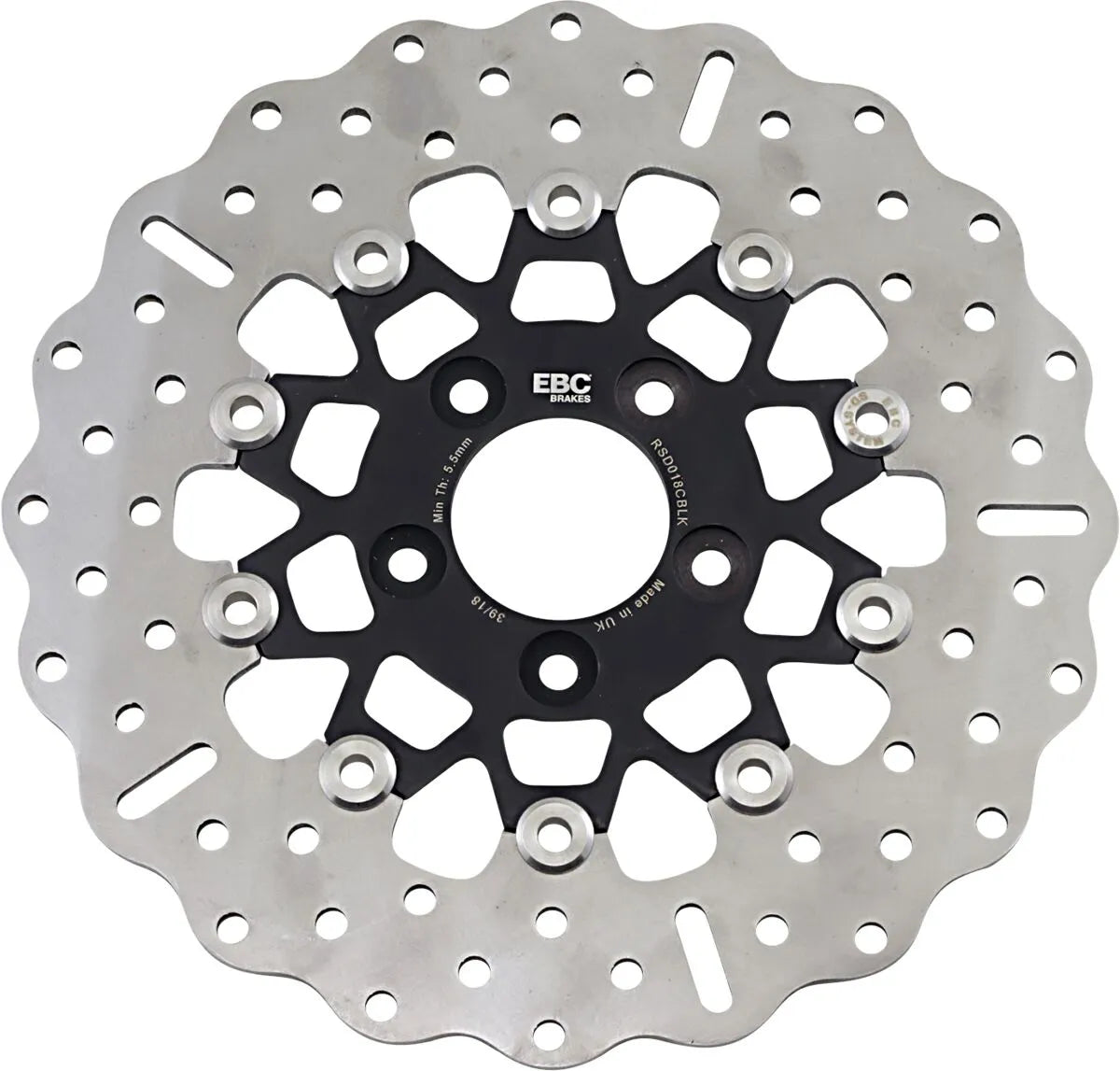 EBC Custom Rostfri Bakre Bromsskiva bild 1 PMMEDIA:83e04b69710fbbc8
