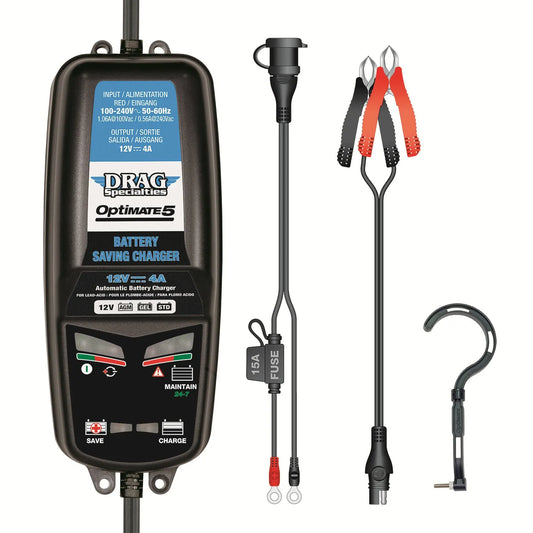 DRAG SPECIALTIES Optimate 5 EU Batteriladdare bild 2 PMMEDIA:1b4f47dd82916a0f