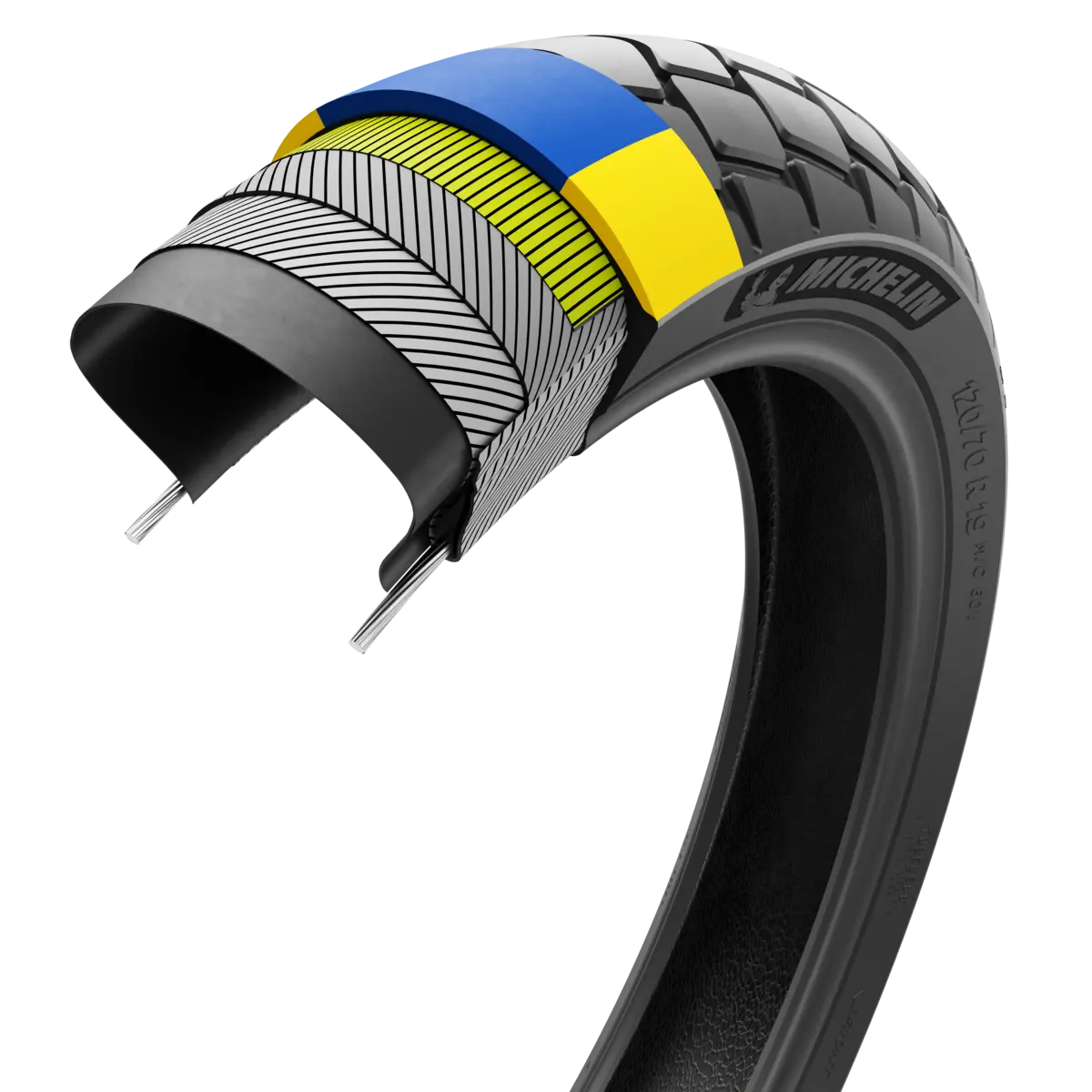 Michelin Anakee Adventure 2 Dual sport däck fram bild 4 PMMEDIA:3f165e7715bed6c1