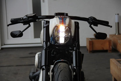 CULT WERK Headlight Mask V-Rod Svart bild 4 PMMEDIA:1d345b085a8ab28a