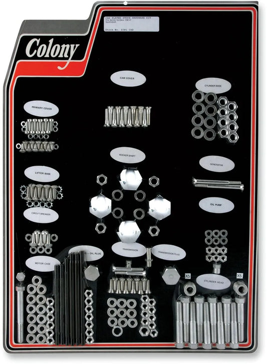 COLONY Komplett Originalt Fästdelskit 40-47 CAD bild 1 PMMEDIA:48dd2c909c9e5b56
