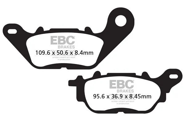 EBC FA Series Organiska bromsbelägg bild 1 PMMEDIA:b65338651745f772