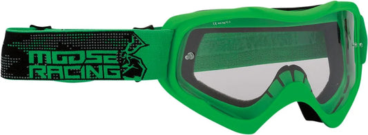 MOOSE OFFROAD SOFT-GOODS Qualifier Agroid Green Goggles bild 1 PMMEDIA:8c81dec08e607e99