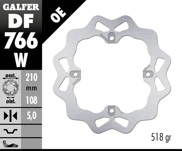 GALFER Wave® Bromsskiva DF766W bild 2 PMMEDIA:52816d1ff2bebb3c