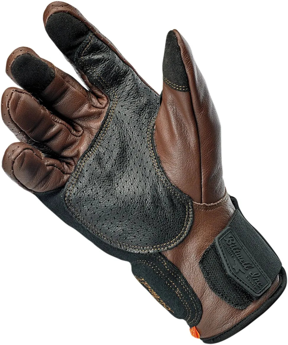 BILTWELL Borrego Handskar XS Choklad bild 2 PMMEDIA:6fdf0093a47560b0