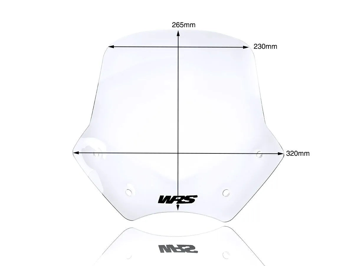 WRS Windscreen Sport R1200R Clear bild 3 PMMEDIA:f6725831b1c5e101