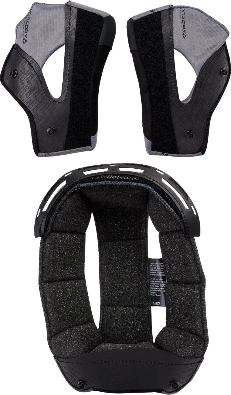 Icon Airflite™ Helmet R1 Comfort Liner Kit Inredning hjälm bild 4 PMMEDIA:05bb152c3e29ab7c
