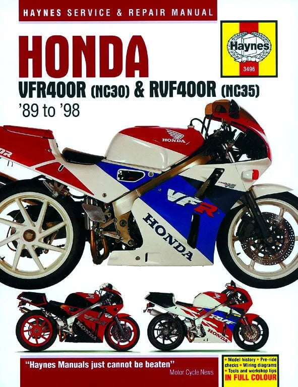 HAYNES Service Manual Honda VFR400 bild 1 PMMEDIA:6e82dead134dd167